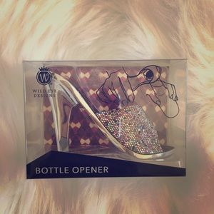 Stiletto bottle opener